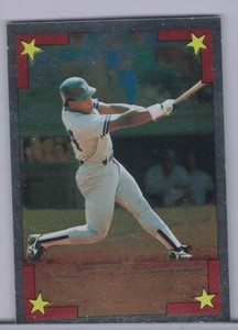 RICKEY HENDERSON 1986 Topps Sticker #155 ⚾E9757⚾