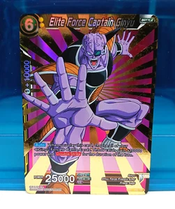 Dragon Ball Super TCG Elite Force Captain Ginyu BT1-095 lámina súper rara - Imagen 1 de 2
