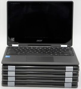 LOT OF 5 Chromebooks - Acer Spin 11 R751TN - 11.6" Touchscreen 4GB RAM 32GB SSD
