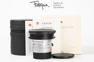 Leica Elmarit-M 24mm F2.8 ASPH - Silver / 11898, full packing (99%new) - Picture 1 of 5