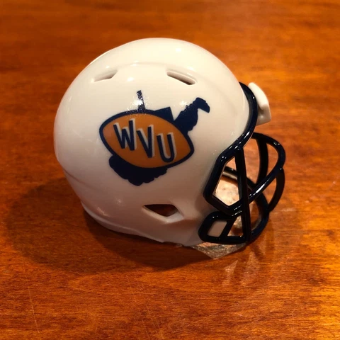 West Virginia Mountaineers 1979, 2013 custom pocket pro helmet WVU Big 12 Cover