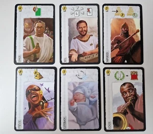 7 Wonders Leaders: 6 Promokarten - Neu - Bild 1 von 2