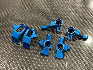 Aluminum Front & Rear Knuckle C-Hub for Traxxas 4-Tec 2.0 1/10 VXL Blue - Picture 1 of 3