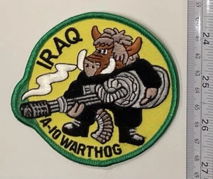 USAF Patch - A-10 Warthog ‘Iraq’ Operation Iraqi Freedom OIF - Picture 1 of 2