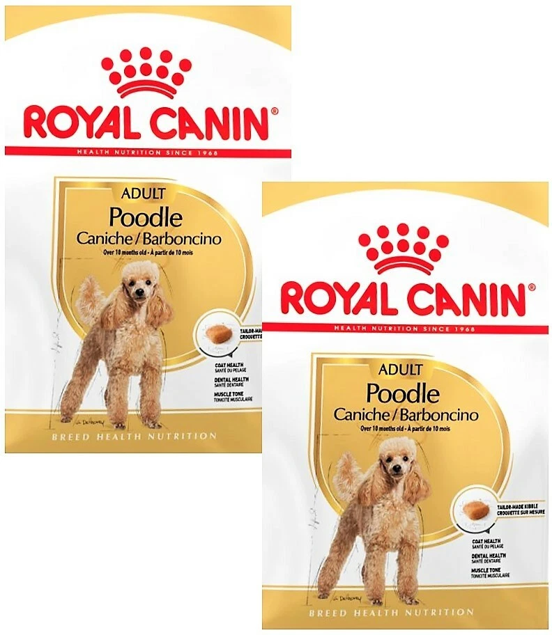 2 x 7,5 kg Royal Canin Poodle Adult (€ 7,13/kg) Trockenfutter für Pudel - Bild 1 von 1