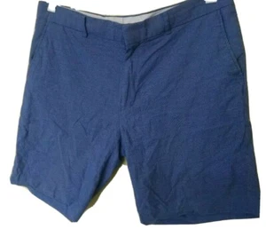 Oxford Blue Cotton Shorts Sz 36-38 - Picture 1 of 8