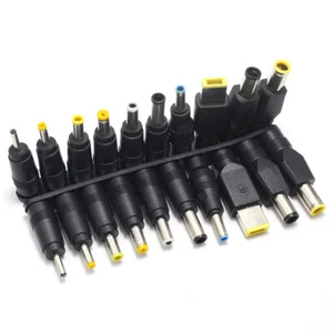 Tips Universal Jack DC 5.5x2.1mm Connectors Charger Converters Laptop Adap j BI - Afbeelding 1 van 9