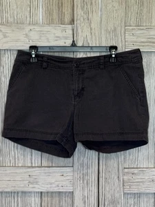 Columbia Damen grau modern klassisch Shorts Reißverschluss Knopf Größe 10 4 in Länge - Bild 1 von 6