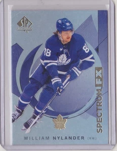 Hojas de arce sin rayar William Nylander Spectrum FX 2024-25 SP auténticas - Imagen 1 de 1