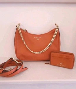 Michael Kors Jet Set Charm Medium Nylon Crossbody Bag And Purse - Picture 1 of 18