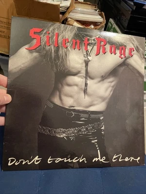 SILENT RAGE-Don't Touch Me There LP 1989 RCA  Vinyl Record Hair Metal Warrant - Image 1 of 4