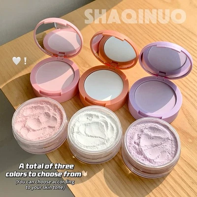 Oil Control SweatProof 2 in 1 Press Powder Loose Powder Brightening Matte AU - Image 1 of 4