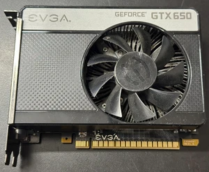 EVGA GEFORCE GTX 650 SUPERCLOCKED VIDEO CARD 2GB RAM GDDR5 (mcH16) - Picture 1 of 4