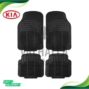 For All Dodge Journey Car Floor Mats 4Pcs Front Rear Universal Fit Black - Picture 1 of 9