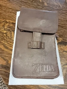 Legend of Zelda Nintendo 3DS Adventurer's Pouch Faux Leather Carrying Case VGC - Picture 1 of 14
