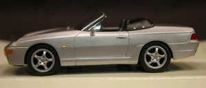 Porsche 968 Silver Convertible 1:43 Car Diecast Schuco Junior Line - Picture 1 of 6
