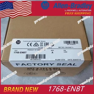 New Factory Sealed Allen Bradley 1768-ENBT /A EtherNet/IP Communication Module - Picture 1 of 6