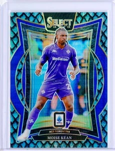 2024-25 Panini Select Serie A MOISES KEAN Jade Dragon Scale Prizm 12/18 - Picture 1 of 2
