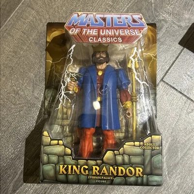 Nuevo 2012 Masters Of The Universe Clásicos Rey Randor Eternos Palacio Figura MOTU Foto 1 de 3