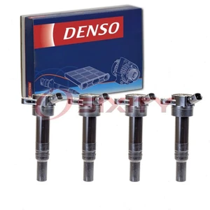 4 pc Denso Direct Ignition Coils for 2014-2018 Kia Forte 1.8L 2.0L L4 Spark bm - Picture 1 of 5
