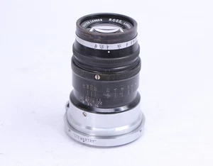 Rare Ross London Definex 3 1/2 in 91mm Made in Scotland "Stewartry" Contax lens - Picture 1 of 24