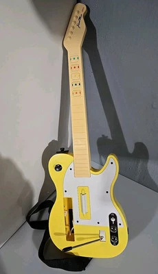 Controlador de guitarra Guitar Hero Nyko Front Man Nintendo Wii - Amarillo *PROBADO* Foto 1 de 4