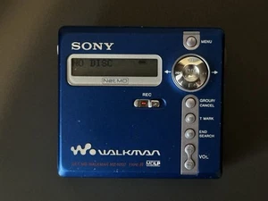 Sony Walkman Minidisc Net MD MZ-N707 Type-R MDLP WORKING PLEASE READ - Picture 1 of 7