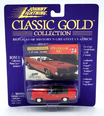 1998 Johnny Lightning Classic Gold Collection 1970 Mercury Cougar XR-7 1:64 - Image 1 of 4