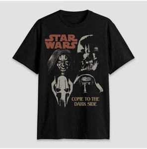 Star Wars Villains Come To The Dark Side T-Shirt, schwarz Gr. M - Bild 1 von 3