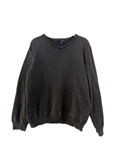 Suéter para niño Basic Editions talla L (10-12) gris manga larga. - Imagen 1 de 14