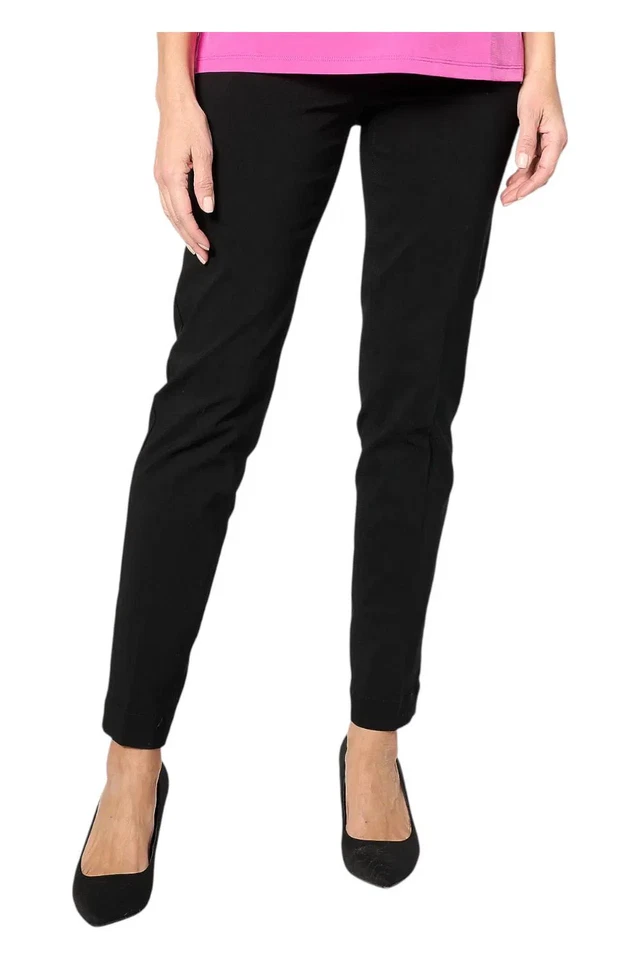 Women with Control Tummy Control 86/14 Straight Leg Pants Black - Image 1 of 1