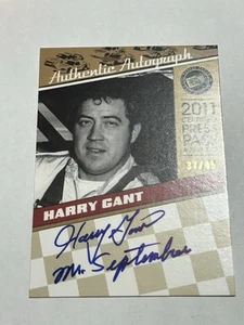 Harry Gant 2011 Presseausweis Legenden #33 beschriftet Mr.September 37/45 - Bild 1 von 2