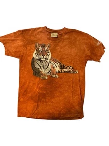 Roaring Lion The Mountain Tie Dye T Shirt Size L Vintage Y2K - Picture 1 of 4