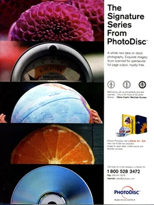 Disco fotográfico vintage de colección Fotografía anuncio impreso diseño gráfico por computadora años 90 - Imagen 1 de 1