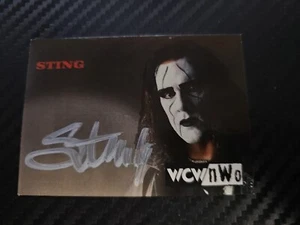 STING 1999 WCW/NUEVO NITRO FIRMAS AUTÉNTICAS AUTÓGRAFO - Imagen 1 de 3