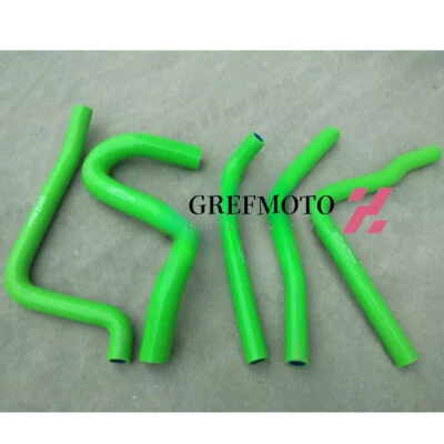 Manguera de radiador de silicona verde 91 para Kawasaki KX250 KX 250 1992 1990-1993 Foto 1 de 3