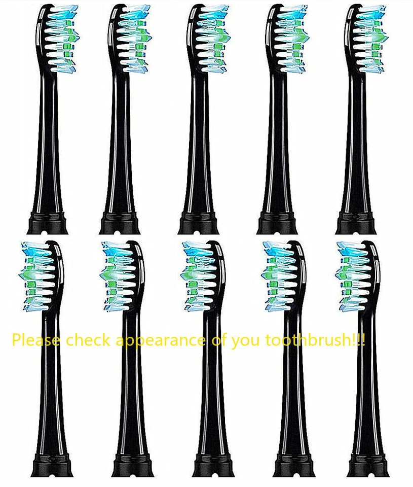 10x Toothbrush Head Only Compatible with Denta-M / Denta M / Denta▪M / DBAAQ - Image 1 of 1