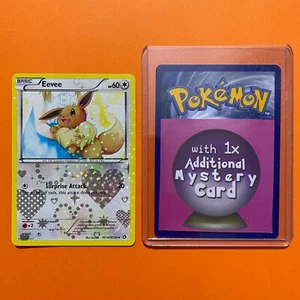 Eevee Radiant RC14/RC25 NM Pokemon Card - Black White Legendary Treasures RC14 - Picture 1 of 5