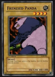 Yugioh Frenzied Panda LOB-081 Common 1st Ed - VLP - Bild 1 von 2