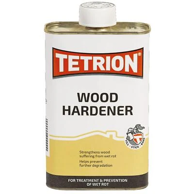 Tetrion Wood Hardener Prevent & Cure Wet Rot Internal & External Use 500ml