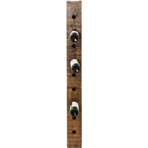 Massiv Holz Regal Weinregal Flaschenregal Flaschen Halter Goguette 9er NEU KARE  - Bild 1 von 3