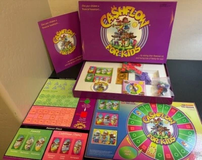 CASHFLOW FOR KIDS Board Game Rich Dad Poor Dad Robert Kiyosaki - Image 1 of 2