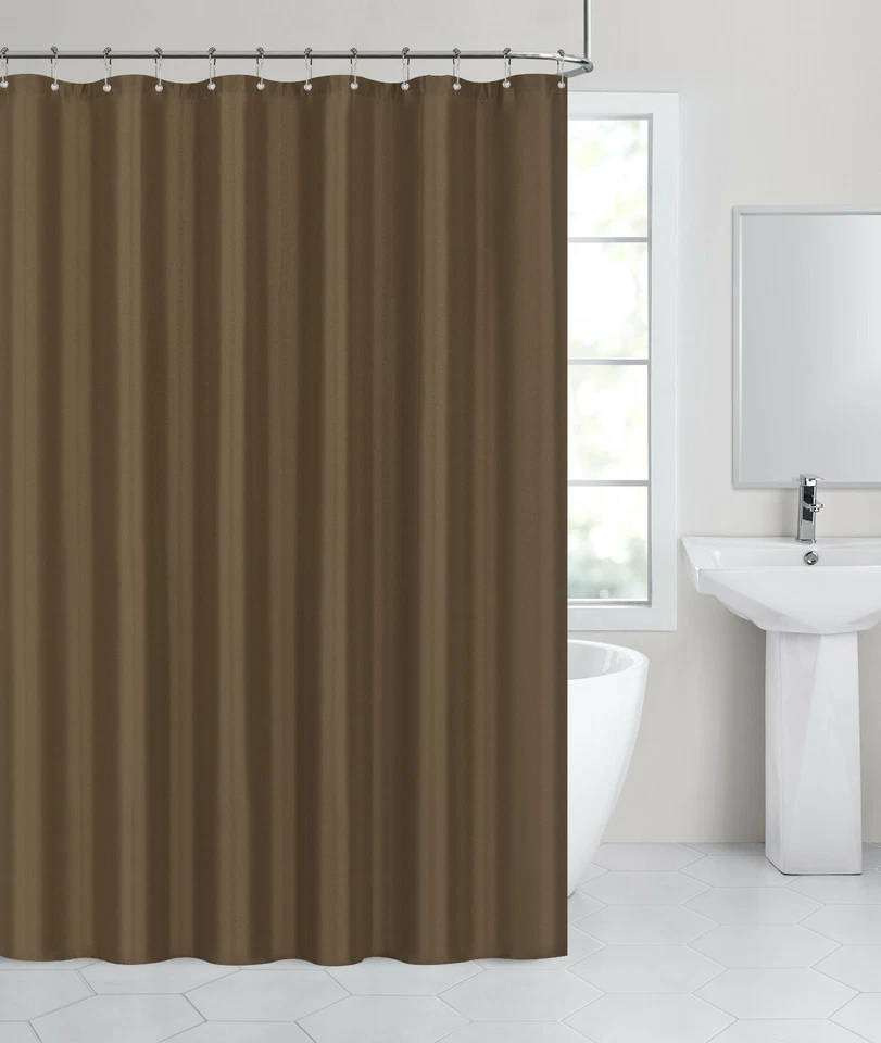 Hotel Collection Water Resistant Fabric Shower Curtain Liners - Assorted Colors - Image 1 of 4