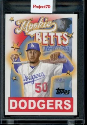 2021 Topps Project 70 Card #672 Mookie Betts 1960 by Ma®ket - Image 1 of 2