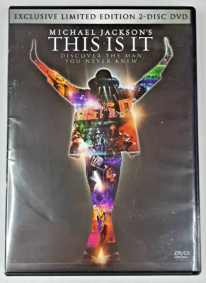 Michael Jackson This Is It Exclusive Limited Edition 2 Disc DVD - Image 1 of 4