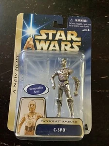 Star Wars Una Nuova Speranza C-3PO (Tatooine Ambush) Figura - Foto 1 di 10