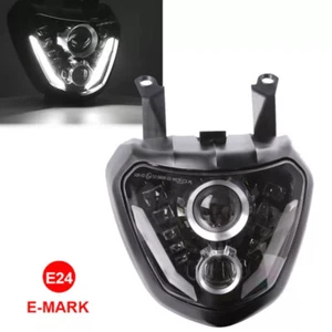 E24 LED Scheinwerfer für Yamaha MT07 FZ07 MT-07 FZ-07 2014-2017 Plug and Play - Bild 1 von 12
