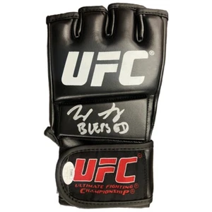Max Holloway autographed signed inscribed glove UFC JSA Blessed - Picture 1 of 2