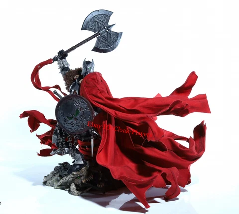 1/12 Custom Cape Set for 6'' Action Figure Mcfarlane Medieval SpawnNo Figures Cover