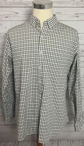 Camisa Brooks Brothers manga larga a cuadros con botones para hombre talla L - Imagen 1 de 5